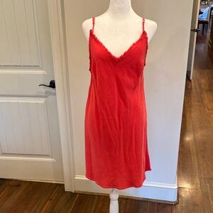 Cloth & Stone Vibrant Red Dress